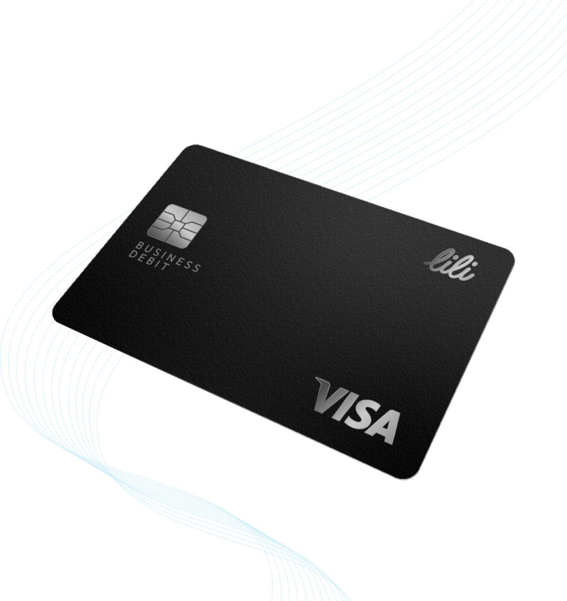 The Lili Metal Visa Business debit card